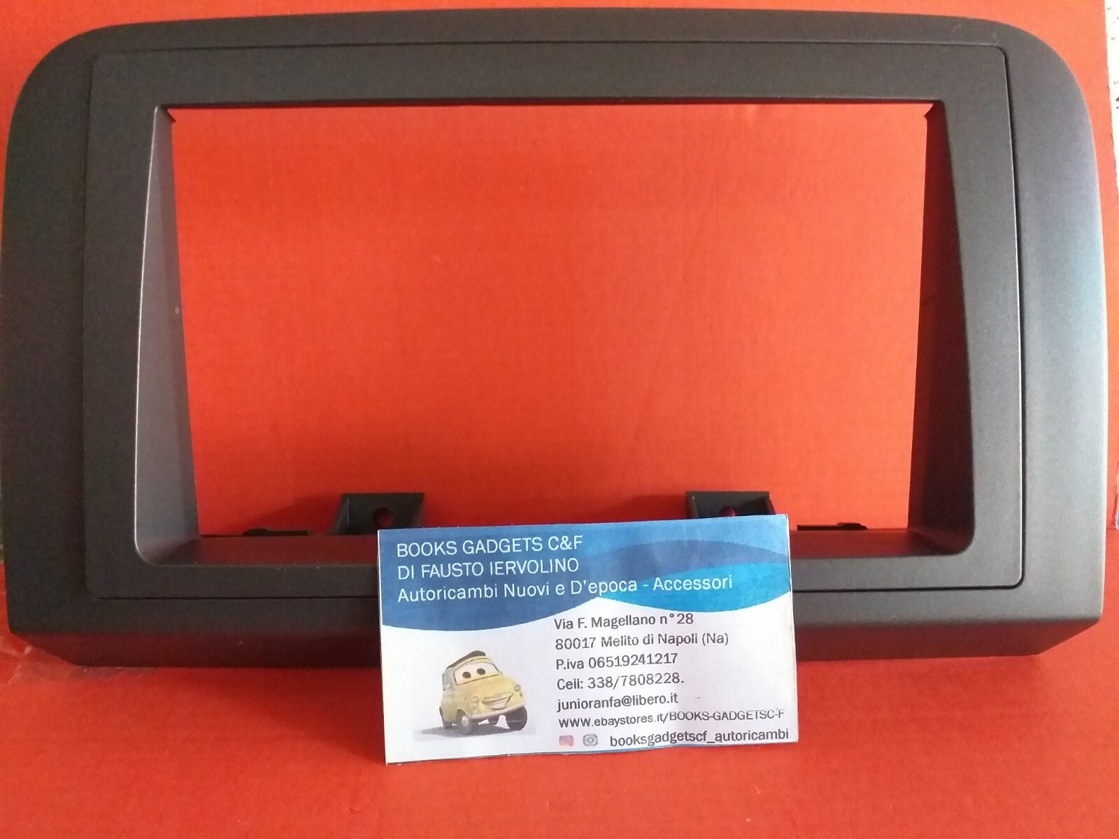 Cornice Radio Fiat Croma 2 DIN | Misure 10x17 cm | Upgrade Plancia