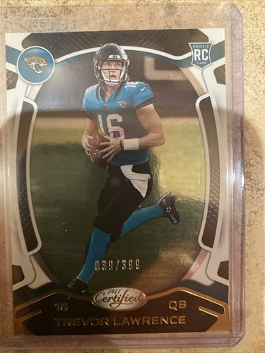 2021 Panini Certified Football Trevor Lawrence #101 PSA 9