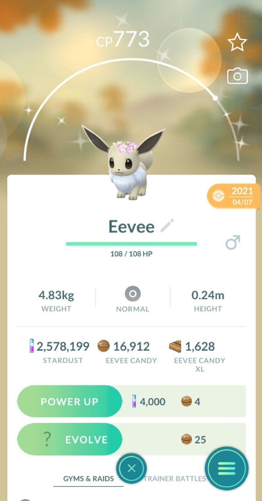 Pokemon GO Flower Crown Eevee Guide - Can Flower Crown Eevee Evolve?