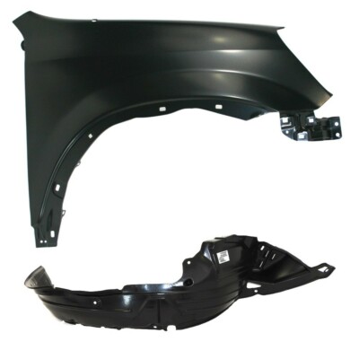AM 02-06 For Honda CR-V Front,Right Passenger Side FENDER & Splash Shield