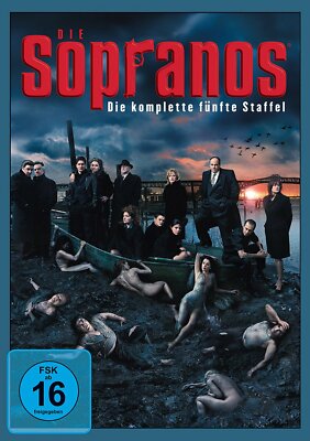 Die Sopranos - Die komplette Staffel/Season 5 # 4-DVD-BOX-NEU