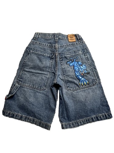 Y2K JNCO Cargo 00s Baggy Skater Black Shorts | eBay