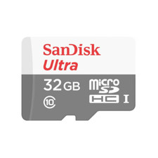 SanDisk Ultra microSDHC UHS I 32GB Class 10 100MB/s Memory SD Card 5 Years