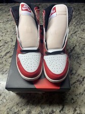 Jordan 1 High OG Spider-Man Across the Spider-Verse Size 6.5Y DV1753-601