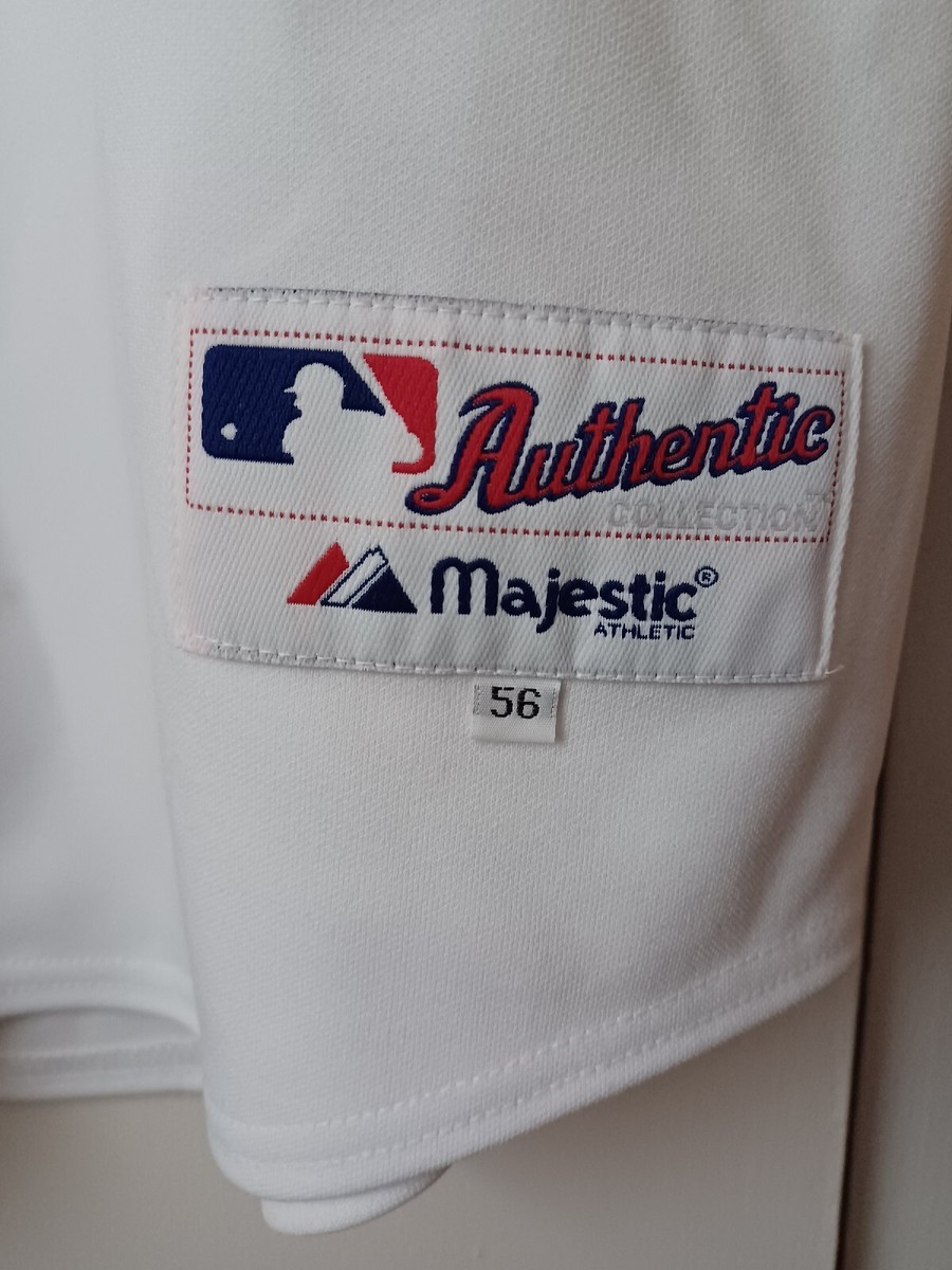 Rare #3 Ken Griffey Jr Cincinnati Reds Majestic Authentic