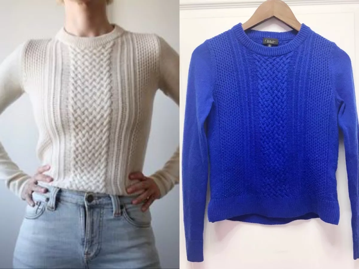 Knit Cashmere Blend Sweater