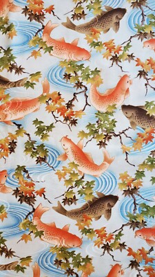 fabric - cotton - kimono collection style #B916 Kio by Hoffman by the Half yard