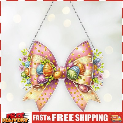 Bow Rhinestone Diamond Art Pendants Diamond Painting Ornaments for Wall Window S