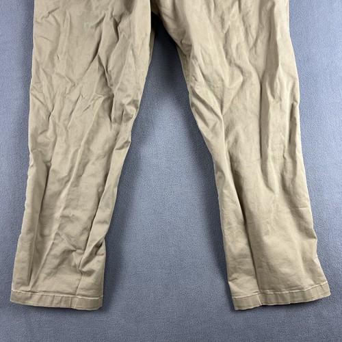 Lee Pants Mens 40X30 Beige Extreme Comfort Stretch Straight Fit Casual - Picture 8 of 13