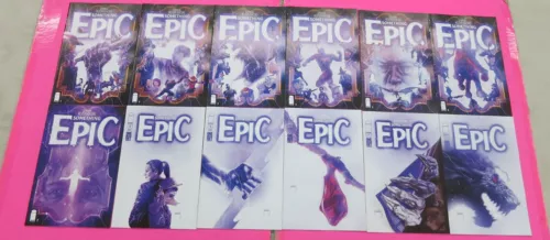 Something Epic # 1,2,3,4,5,6,7,8,9,10,11,12 COMIC IMAGE Comics 2023 12 LOT
