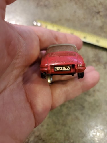Vintage Red PORSCHE 911T Marklin Germany Toy Car 1:43 - Picture 8 of 12