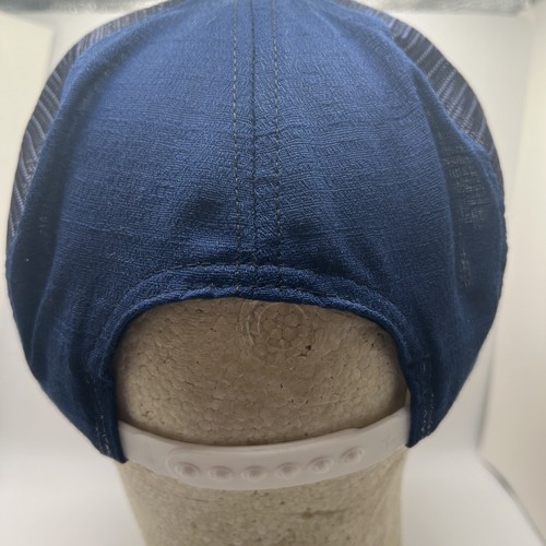 Vintage UNION PACIFIC Blue Hat Cap Mesh Snapback Patch USA - Picture 4 of 7