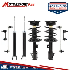 8PCS Front Rear Struts Shock & Sway Bars Links For 2007-2013 Nissan Altima 2.5L