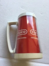 Red Conoco Travel Mug 14oz Hottest Brand Going Made USA Eagle Thermal Insulated