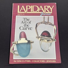 Journal lapidaire septembre 1986 gemme coupe bijoux magazine rockhound collectionneurs vintage