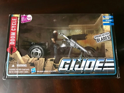 G.I. Joe POC Doom Cycle with Dreadnok Stormrider NEW UNOPENED RARE