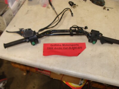 1999 ARCTIC CAT ZL600 EFI oem bar handle handlebar switches thumb throttle lever