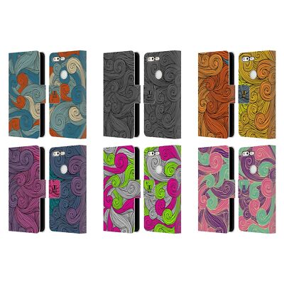 HEAD CASE DESIGNS LEBHAFTER WIRBEL BRIEFTASCHE HÜLLE HUELLE FÜR GOOGLE HANDYS