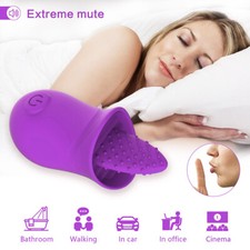 NEW Female Massage Electric Massager Tongue Licking Birthday Gifts 10 Speeds