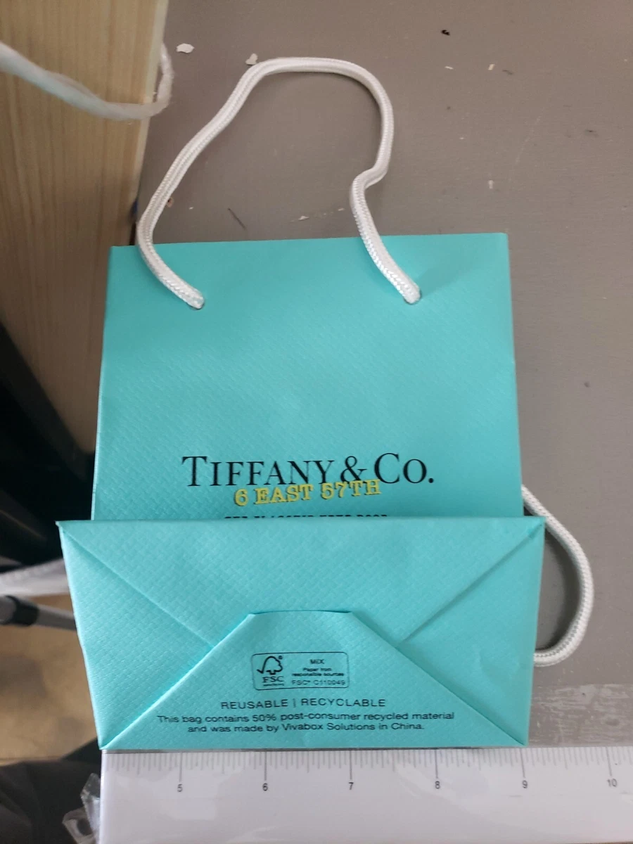 TIFFANY & CO. shopping bag Authentic 6 East 57th