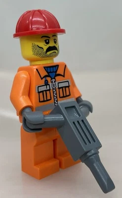 LEGO® Minifigur Town City Construction Worker Set 7243 7249 7324 cty0010 cty010 - Bild 1 von 4
