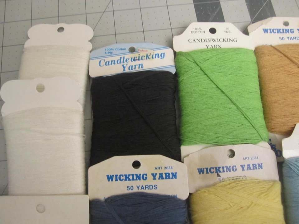 Vintage Candlewicking Embroidery Thread Lot of 20 + Mixed Lot Various Colors - Image 2 of 4