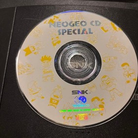 SNK Neo Geo CD Top Loader Console 2 Controllers For Parts Japan A0740