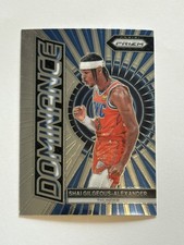 2023-24 Panini Prizm Dominance #22 Shai Gilgeous-Alexander Thunder