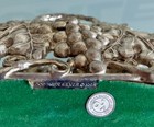 VINTAGE Godinger Silver Art Co 1994 Grapevine Napkin Holder, Letter Holder — photo 7