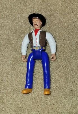 1991 Imperial Legends Of The Wild West Jessie James Action Figure Nice Condition