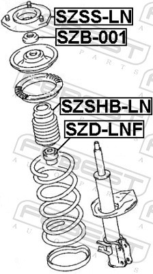 Fits FEBEST SZD-LNF SUZUKI SX4 RW415/RW416/RW419/RW420 2006-2013 FRON ⭐UK Stock⭐