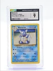 WARTORTLE 2000 POKEMON BASE SET 2 UNCOMMON 63/130 CGC 9 Q6438