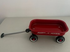Radio Flyer Kids Little Red Wagon Working Handle 12.5x7.5  Metal Toy Small
