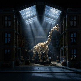 LEGO icons natural history museum 10326 modular building dinosaur adults 4014