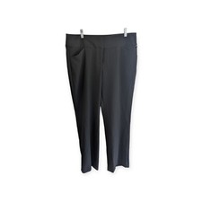 Nine West Black Trouser Pants, Black, 12P