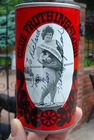 Vintage Red Olde Frothingslosh Steel Pull Top Beer Can ( SIGNED/AUTOGRAPH)