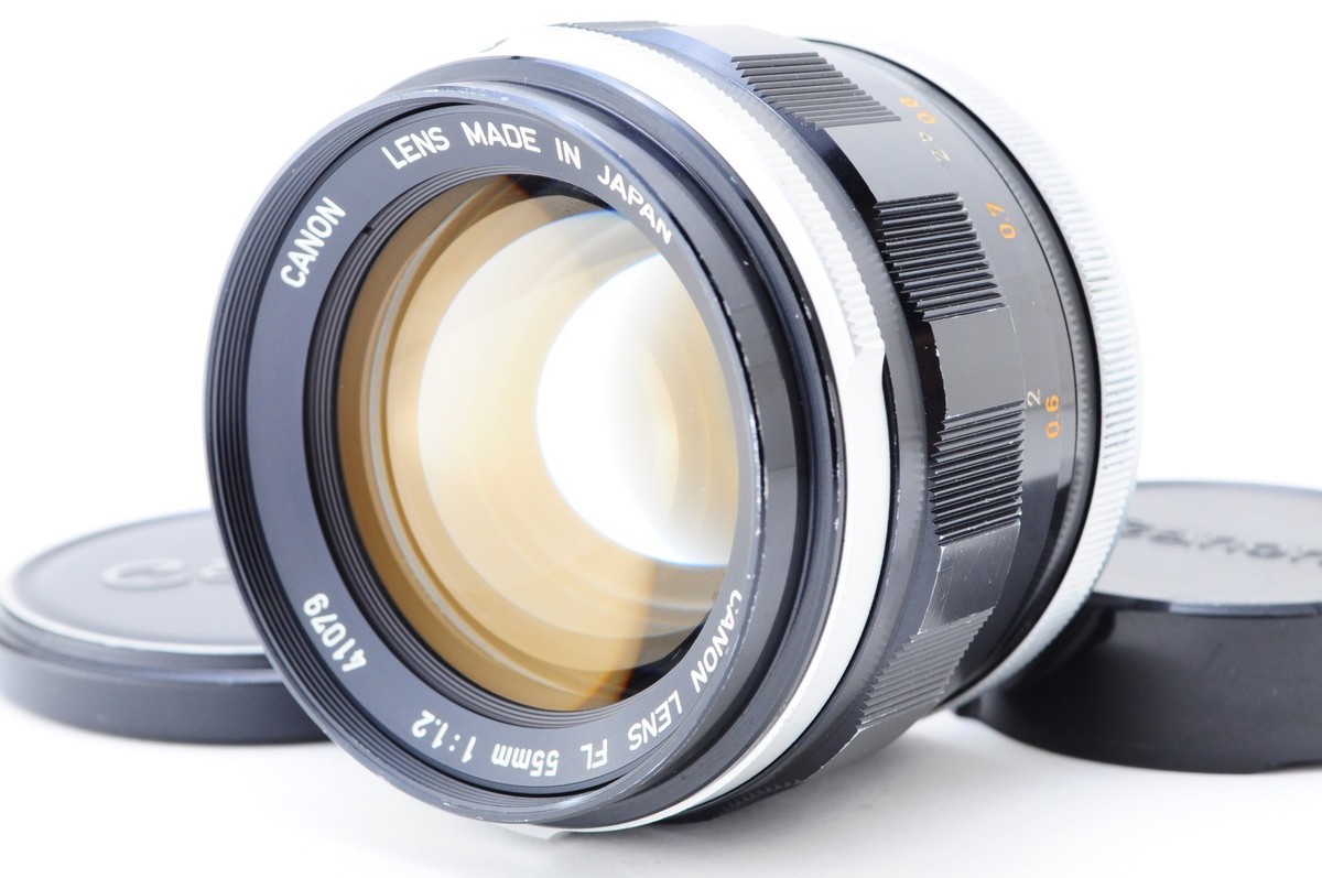 Canon FL 55mm F1.2 レンズ 標準大口径】Canon FL 55mm F1.2 外観レビュー | 収差Love