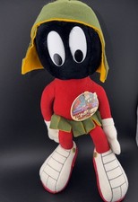 Vintage 1993 Marvin the Martian Plush 14" with Tag - 24K Company