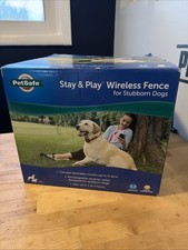 PetSafe Stay Play Wireless Fence for Stubborn Dogs PIF00-13663 New Open Box