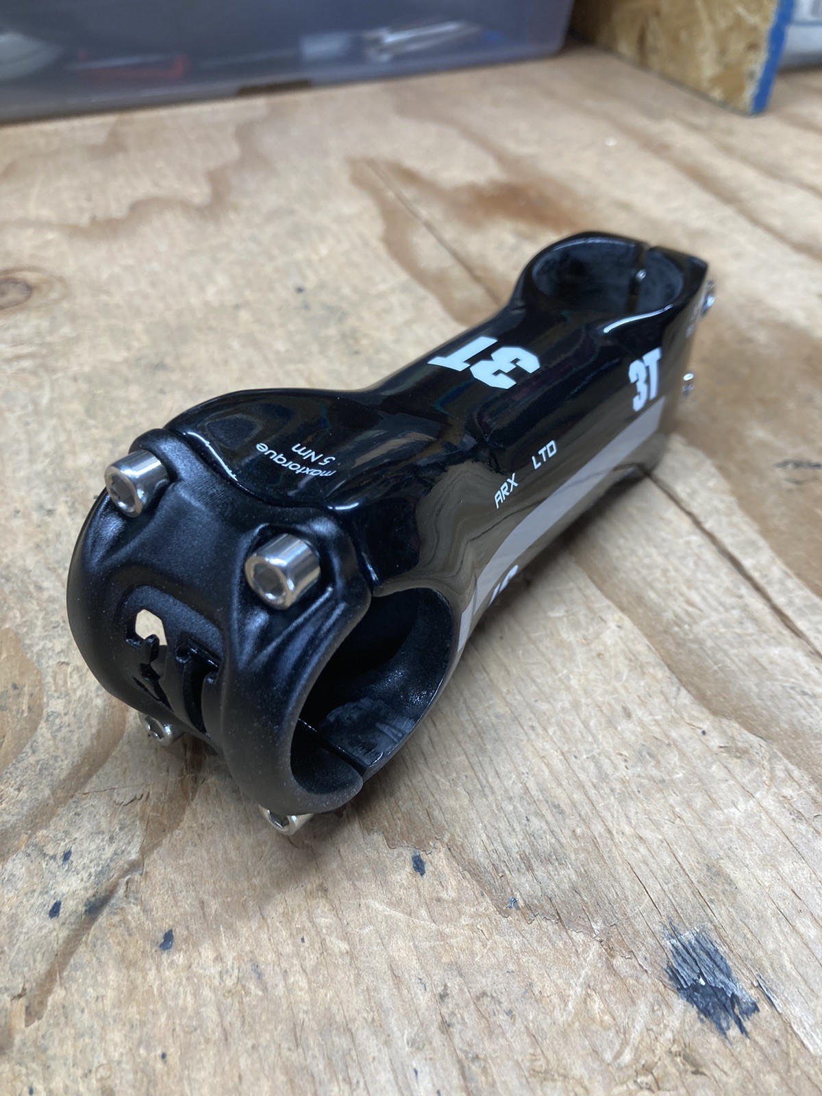 3T ARX LTD 100mm &plusmn;6 Degree Carbon Stem 1 1/8 31.8mm road gr