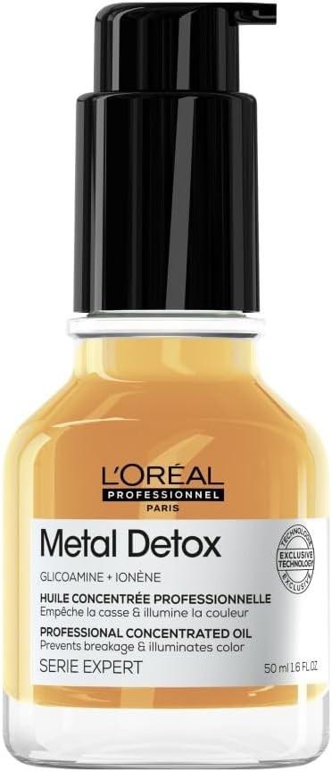 L’Oréal Professionnel Metal Detox Concentrated Hair Oil 50ml, prevent breaka