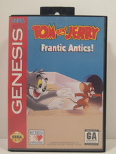 Tom and Jerry: Frantic Antics Case SEGA Genesis Authentic BOX ONLY