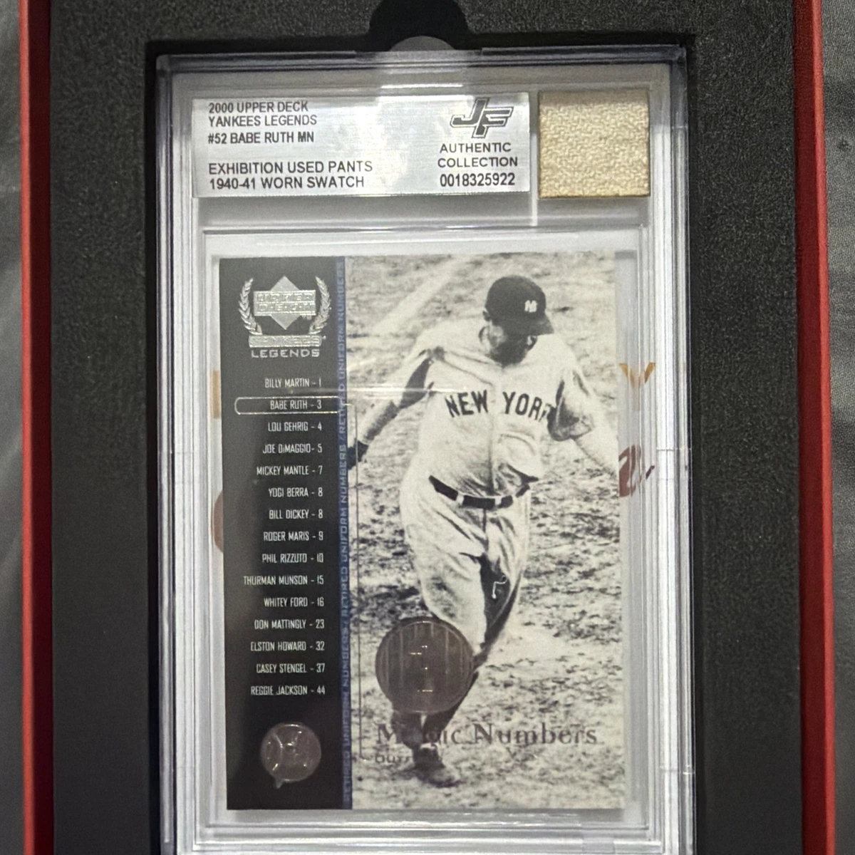 2000 UD YANKEES LEGENDS メモラビリア3枚組 メモラビリア3枚組 LEGENDS YANKEES UD 2000 2000 City Steel | Box