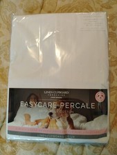 Luxury Long Small double Extra deep Fitted Sheet 122x200+38cm 50/50 Poly cotton