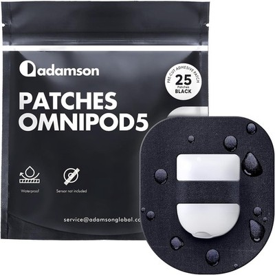 Omnipod 5 Overpatches   25 Waterproof Omnipod 5 Adhesive Patches, Sweatproof ...