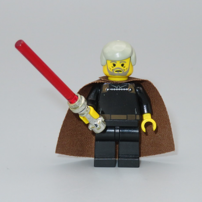 Lego Star Wars Count Dooku chrome hilt weapon Clone Minifigure 7103