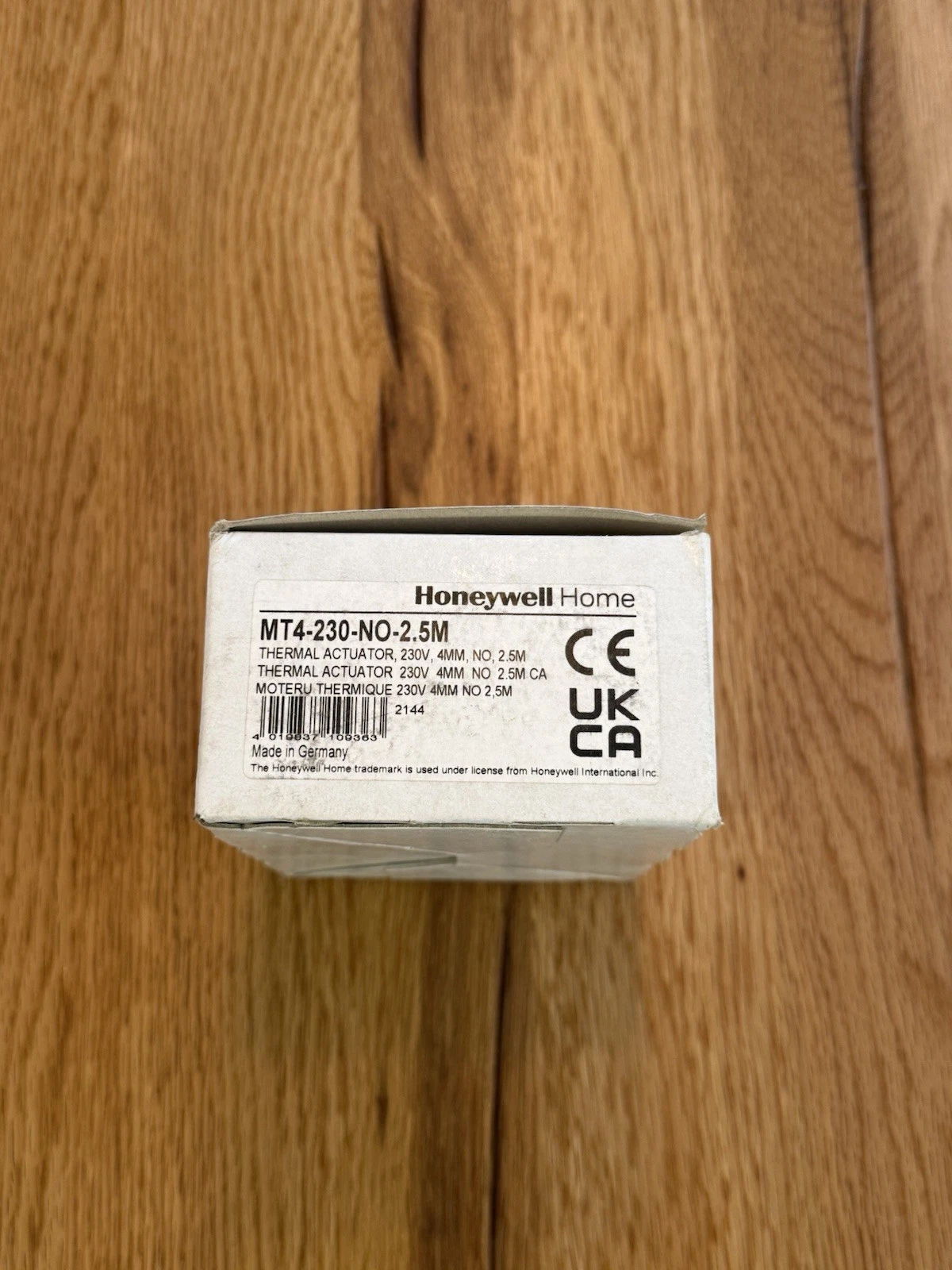 Honeywell MT4-230-NO-2.5M Thermal Actuator Normally Open 230V - New Boxed 2