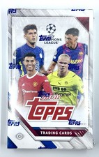 2021-22 Topps UEFA Champions League Soccer Hobby Box New Factory Sealed