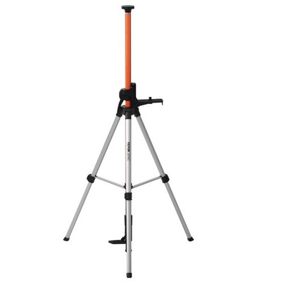 Aluminum Laser Level Tripod: 40.9-133.9in, 1/4''-20 & 5/8''-11 Threads