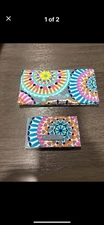 Vera Bradley Checkbook Cover And Credit Card Case. NEW.